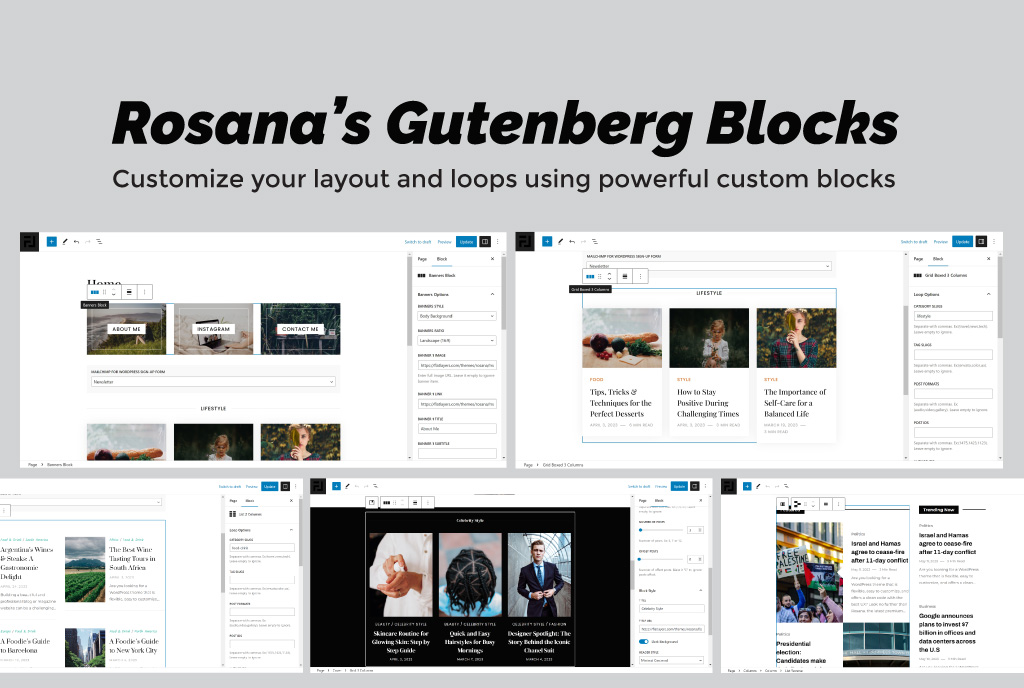 Rosana WordPress Theme