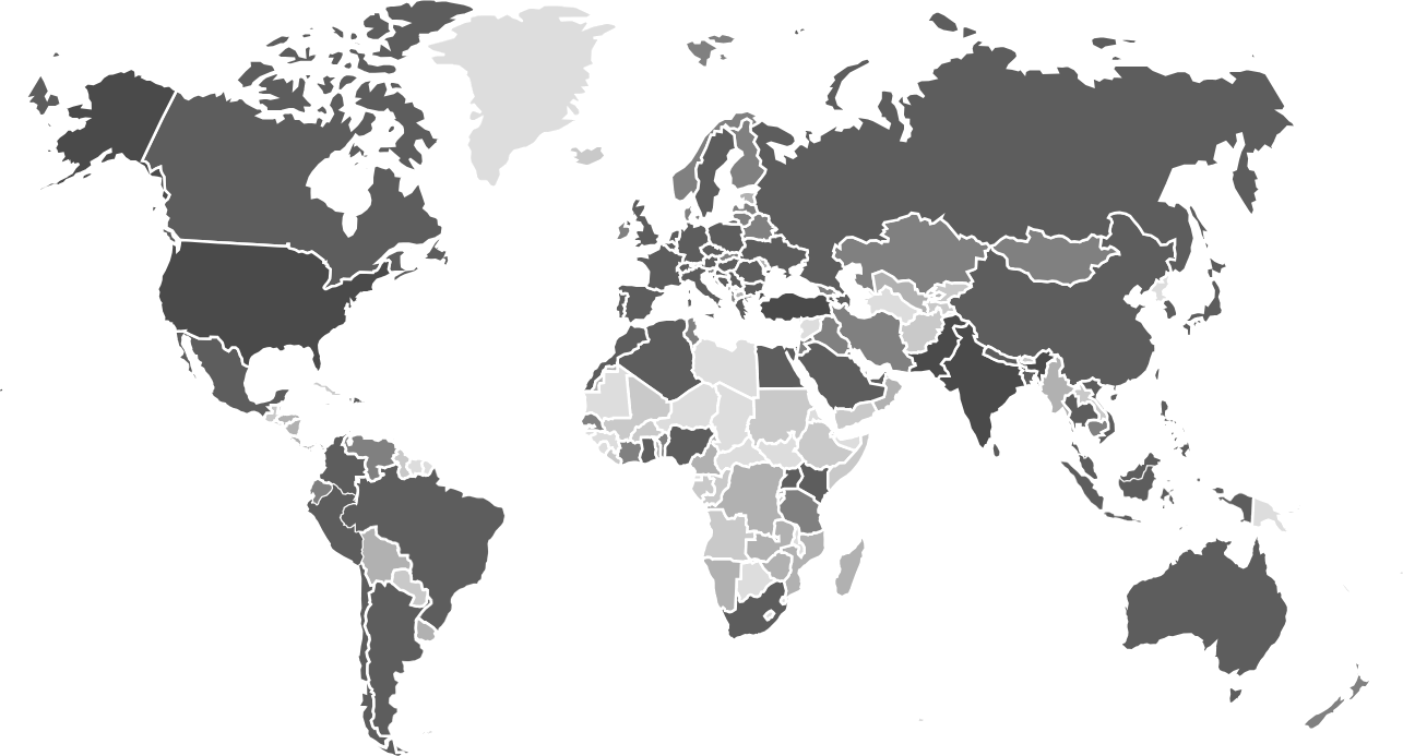FlatLayers World Map